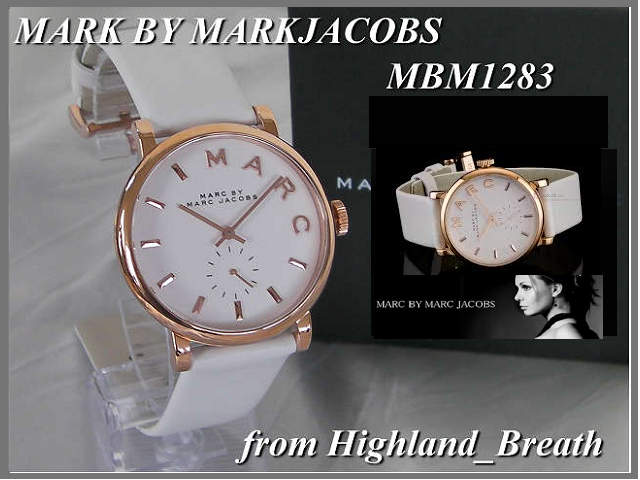 本物≪即日発送≫[MARC BY MARC JACOBS・マークバイマーク ジェイコブス 腕時計] MBM1283 メンズ/レディース/男女兼用 腕時計 ユニセックス