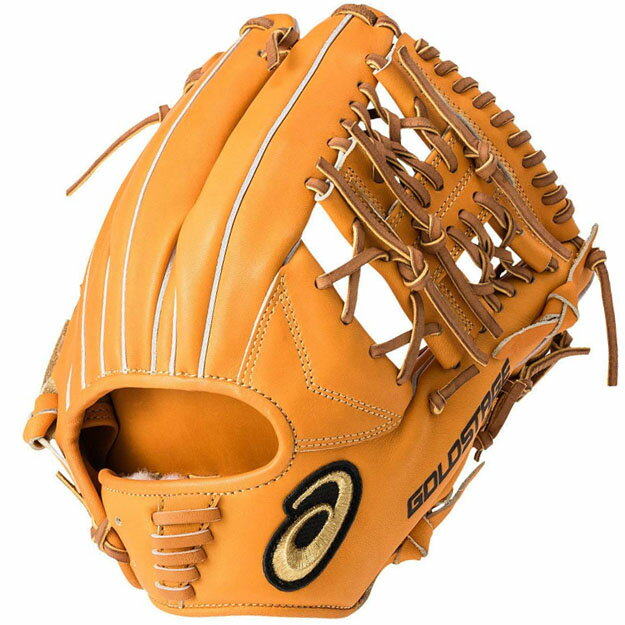 [限定モデル！グラブ刺しゅう無料]アシックス　軟式用 グラブ 内野手 ゴールドステージ ロイヤルロード 3121A338 軟式グローブ 野球　右投げ用