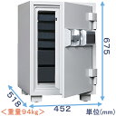 【金庫診断士のいる専門店】MEK68-6 家庭用 耐火金庫 テンキー式【価格重視】小型金庫
