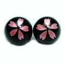 ≪g3-2413A≫●8mm●桜彫り●ピンク箔●オニキス●1粒売り●送料無料有●楽天最安値に挑戦●ブラジル産●天然石●パワーストーン●