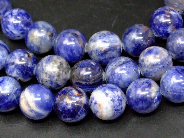 送料無料●楽天最安値に挑戦●1連39cm●14mm●A級●ソーダライト●丸玉●ラウンド●ビーズ●天然石●パワーストーン●