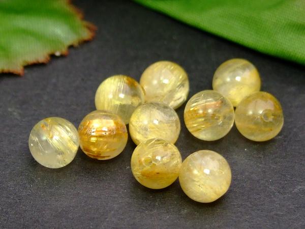 ≪g3-1504A≫●6mm AAA タイチンルクォーツ●1粒●送料無料有●楽天最安値に挑戦●ブラジル産●天然石●パワーストーン●