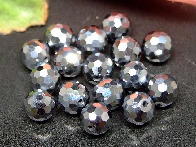 g3-1731C　　6mm A 1粒売り 128面カット 高純度テラヘルツを激安入荷 高品質テラヘルツ鉱石ビーズ 美肌ストーン 公的機関にて検査済み 送料無料有 天然石 パワーストーン