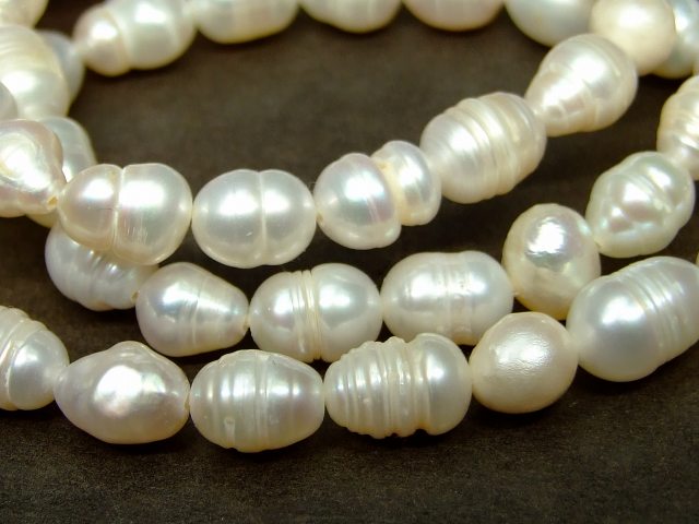 ≪g3-1696D≫今月20％OFF●7mm～10mm●淡水パール バロック●内径16cm●ブレス●送料無料...