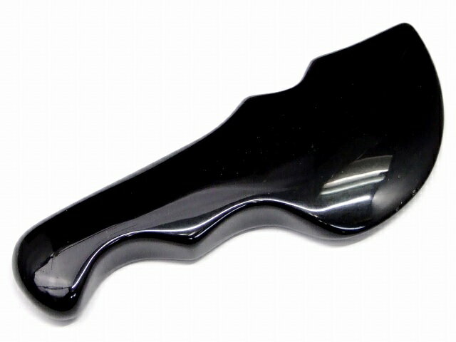 乐天商城 - K3-30F　　今月70％off わけあり 120mm×48mm オニキス かっさプレート ポーチ付き 美肌 美顔 美容 マッサージ用 送料無料有 天然石 パワーストーン