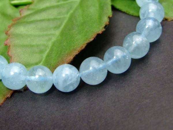 ≪g3-201E≫●8mm●AAAAアクアマリン●ブレスレット●内径調整可能●鑑別済・本物保証●送料無料●楽天最安値に挑戦●ブラジル産●天然石●パワーストーン