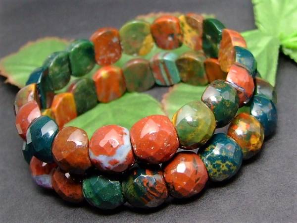 ≪g3-2133C≫●13×11mm●ブラッドストーン●バングル●ブレスレット●内径19cm●送料無料有●楽天最安値に挑戦●ブラジル産●天然石●パワーストーン●