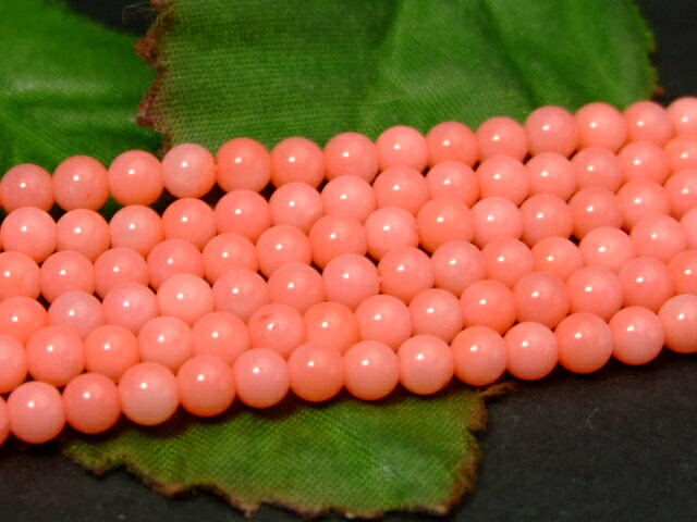≪g3-344M≫今月22％off ●3mm●ピンク珊瑚 サンゴ コーラル●1連39cm 通し針、解説書、1mゴム付き●送料無料有●アフリカ産●天然石●パワーストーン