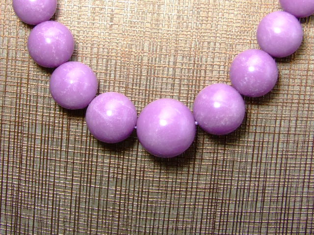 ≪50160≫今月の半額●ネックレス 5~14mm A フォスフォシデライト●送料無料●楽天最安値に挑戦●ペルー産●天然石●パワーストーン