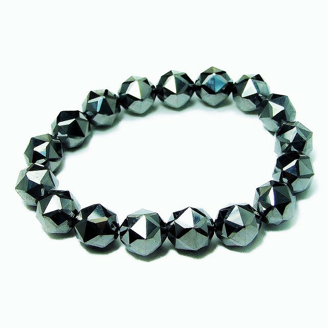 g3-1722A 12mm A テラヘルツ スターカット ダイヤカット ブレスレット 内径調整可能 ポーチ付き 公的機関にて検査済み 送料無料 高純度テラヘルツを激安入荷 高品質テラヘルツ鉱石ビーズ 美肌ストーン