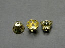 P1184C 座金 6mm×5mm 100個セット ゴールド 金 パーツ 在庫処分 送料無料有 楽天最安値に挑戦 天然石 パワーストーンアクセサリー作りに