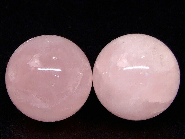 69010　　今月の半額 わけあり ローズクォーツ球 25mm 1個売り 紅水晶 丸玉 穴なし ブラジル産 送料無料有 天然石 パワーストーン