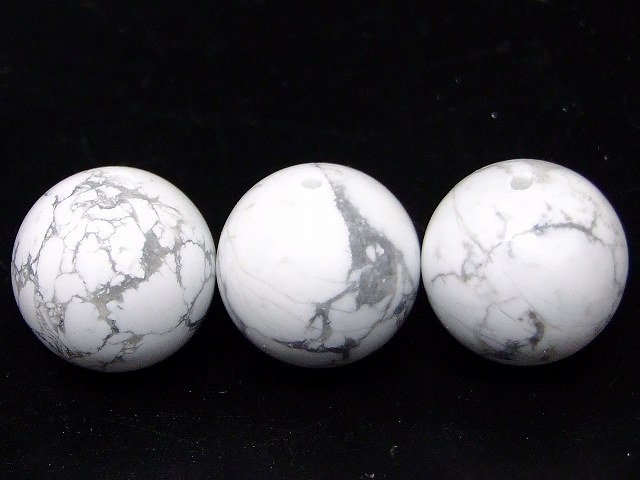 乐天商城 - g3-339B　　ハウライト 18mm 1粒売り 送料無料有 天然石 パワーストーン