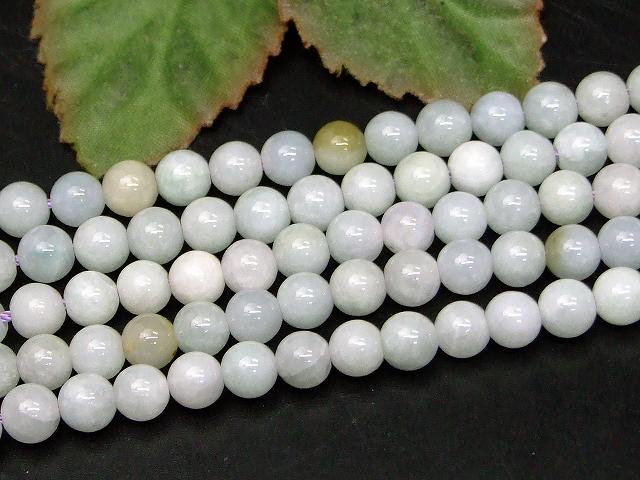 g3-18E　　今月の半額 わけあり ミャンマー翡翠 ヒスイ 6mm 1連39cm 通し針、解説...