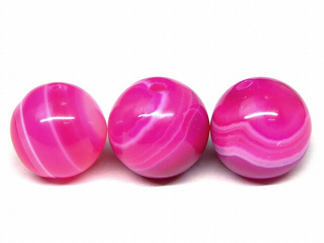 68631 今月の半額 わけあり 桜縞瑪瑙 メノウ アゲート 12mm 1粒売り 送料無料有 天然石 パワーストーン