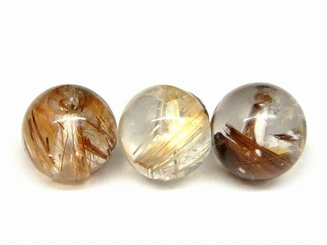 68674　　今月の半額 わけあり ルチルクォーツ 5mm 1粒売り 針水晶 送料無料有 ブラジル産 天然石 パワーストーン