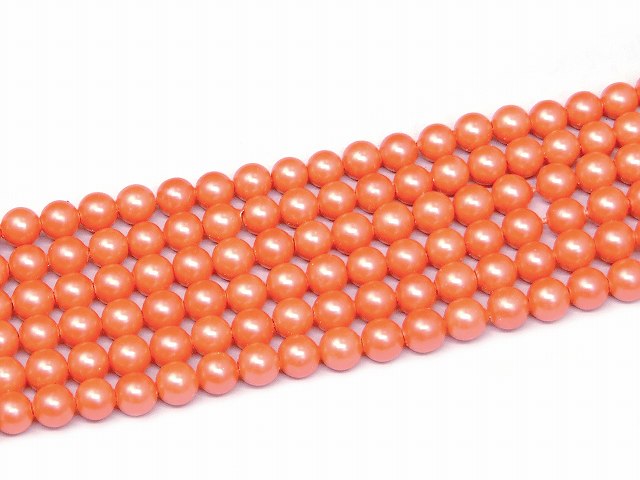 乐天商城 - H3-24G　　工場処分品特価 今月半額以下 わけあり ヘマタイト オレンジ 磁気あり 6mm 磁有 1連39cm 通し針、解説書、1mゴム付き 送料無料有 イギリス産 天然石 パワーストーン