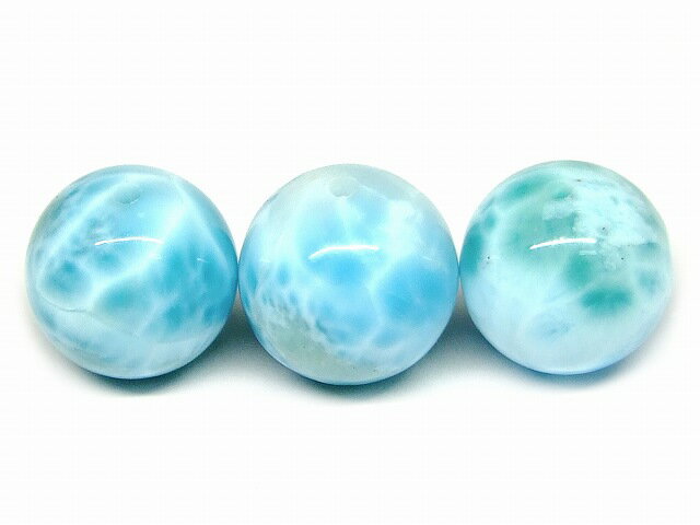 乐天商城 - g3-1002C　　ラリマー 10mm〜11mm AAAA 1粒売り ドミニカ共和国産 鑑別済・本物保証 送料無料 天然石 パワーストーン