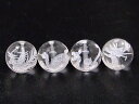 67771 今月30%OFF わけあり 四神 16mm 水晶 素彫り 1set (各1粒 青龍・白虎・朱雀・玄武) 風水 四神獣 手彫 クリスタル クォーツ 送料無料 天然石 パワーストーン