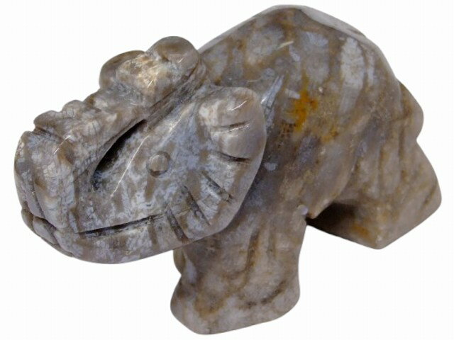 67751　　今月の半額 わけあり ジャスパー 50mm×36mm 1個売り 象 ゾウ ぞう 送料無料 天然石 パワーストーン