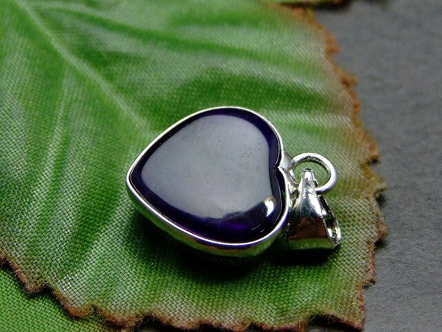 51931　 10×11mm AA ハート アメジスト ペンダントトップ 送料無料有 楽天最安値に挑戦 ブラジル産 天然石 パワーストーン