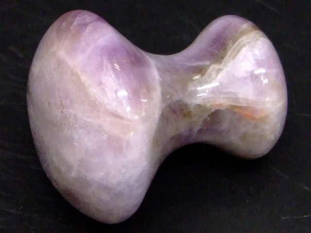 乐天商城 - 69000　　今月の半額 わけあり ケープアメジスト 紫水晶 かっさ 41mm×35mm 1個売り ツボ押し マッサージ 南アフリカ共和国産 送料無料 天然石 パワーストーン
