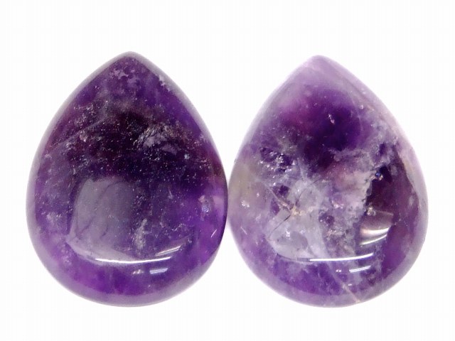 乐天商城 - 69067　　今月の半額 わけあり ケープアメジスト 紫水晶 34mm×24mm 1個売り 穴なし 送料無料有 天然石 パワーストーン