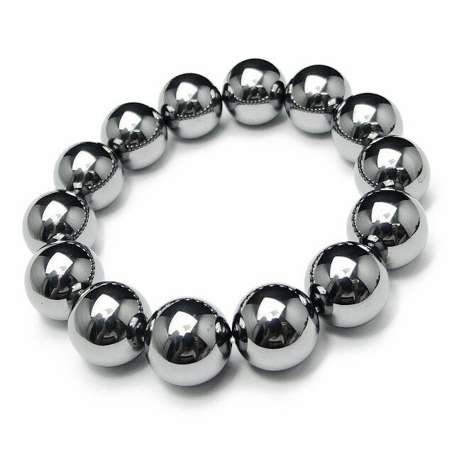 g3-1711Y　今月44%off 16mm A テラヘルツ ブレスレット 内径調整可能 ポーチ付き 高純度テラヘルツ 公的機関にて検査済み ネコポス送料無料 天然石 パワーストーン