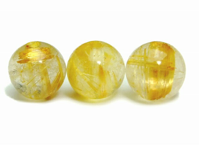 g3-1516A　　1粒売り 6mm AAA タイチンルチル クォーツ 針水晶 送料無料有 ブラジル産 天然石 パワース..