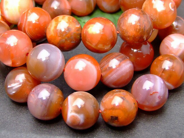 g3-2174M　　15mm AA ナンホンメノウ ナンホーンアゲート 南紅瑪瑙 ブレスレット 内径19cm ポーチ付き 送料無料有 中国産 天然石 パワーストーン