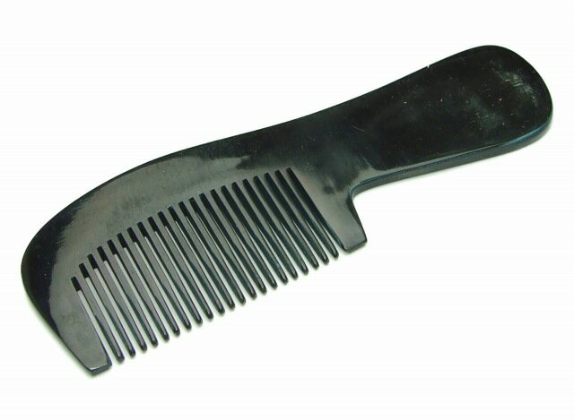 牛角137　かっさプレート 16cm×5cm 櫛型 くし 牛角 頭・顔・ボディのリンパマッサージ 美容 マッサージ..