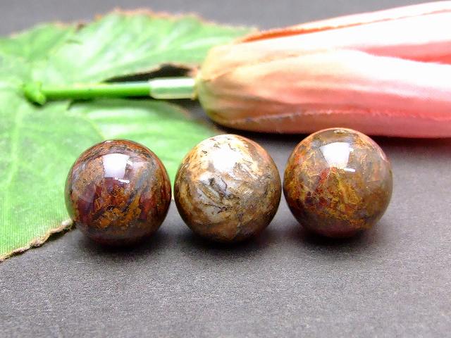 g3-2221H　　ピーターサイト 17mm AA 1粒売り テンペストストーン 送料無料 ナミビア産 天然石 パワーストーン