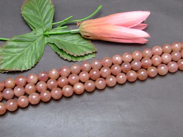 g3-660N　　ストロベリークォーツ 10mm A 1連39cm 通し針、解説書、1mゴム付き 送料無料 天然石 パワーストーン