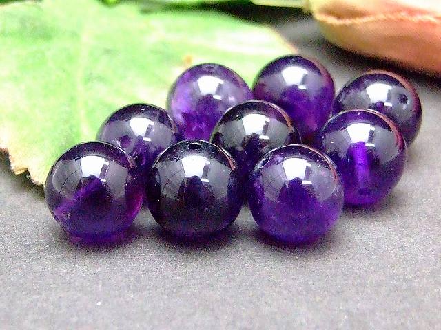 g3-558W　　今月の半額 アメジスト 紫水晶 11mm AAA 1粒売り 送料無料有 ブラジル産 天然石 パワーストーン