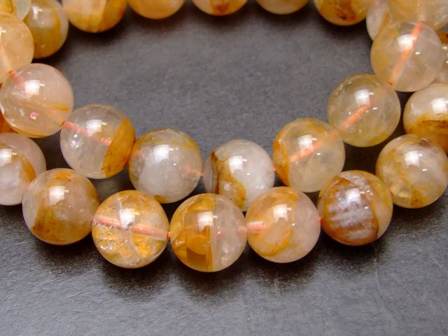 幸運亀・爆裂黄水晶ブレス 根付付 K13434【割引不可品】 アクセサリー パワーストーン ブレスレット 開運祈願 根付つき