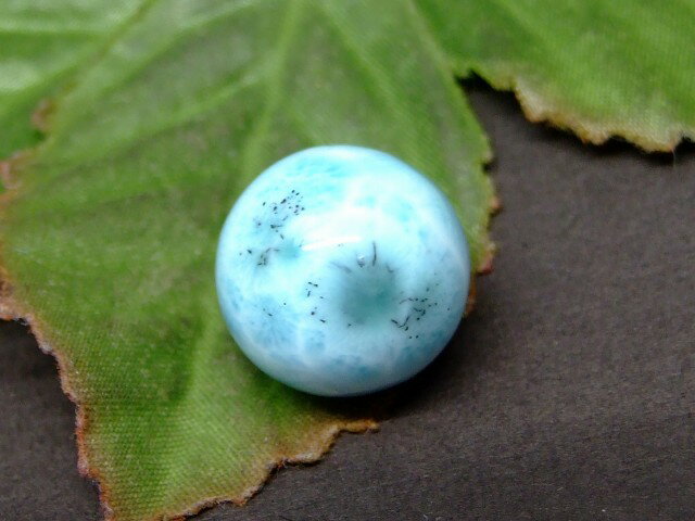 59183　　今月70%OFF わけあり ラリマー 16mm 1粒売り ドミニカ共和国産 送料無料 天然石 パワーストーン