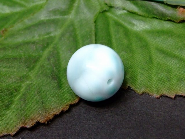 59174　　今月の半額 ラリマー 16mm AA 1粒売り ドミニカ共和国産 送料無料 天然石 パワーストーン