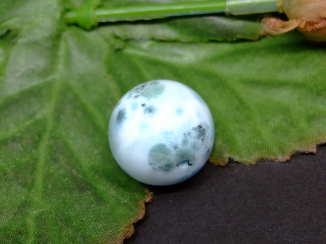 59175　　今月の半額 ラリマー 16mm AA 1粒売り ドミニカ共和国産 送料無料 天然石 パワーストーン