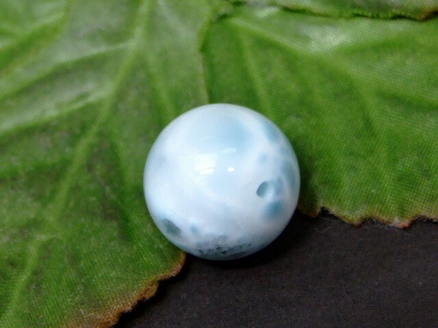 59175　　今月の半額 ラリマー 16mm AA 1粒売り ドミニカ共和国産 送料無料 天然石 パワーストーン