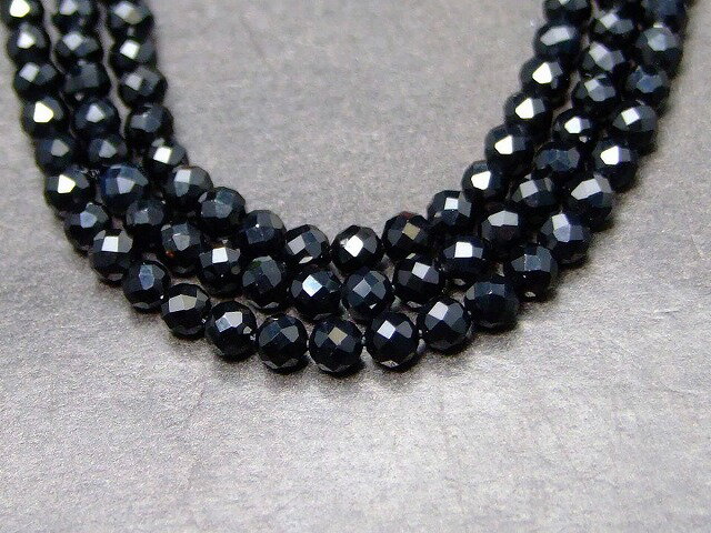 g3-470C　　今月34％off 2mm 5A カット ブラックオニキス 1連39cm 通し針、解説書、1mゴム付き 送料無料有 ブラジル産 天然石 パワーストーン