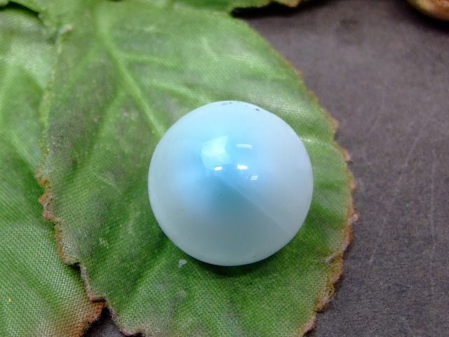 60569　　今月の半額 ラリマー 17mm AA 1粒売り 鑑別済・本物保証 ドミニカ共和国産 送料無料 天然石 ..