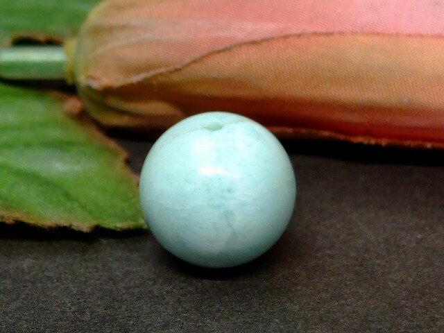 61415　　今月80％off わけあり ラリマー 16mm 1粒売り ドミニカ共和国産 鑑別済 本物保証 送料無料 天然石 パワーストーン