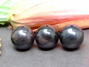 g3-1065Q 14mm A 1粒売り スギライト 杉石 鑑別済・本物保証 送料無料有 天然石 パワーストーン