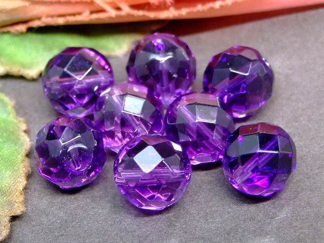 g3-67W　　今月の半額 わけあり 10mm カット 1粒売り アメジスト 紫水晶 送料無料有 ブラジル産 天然石 パワーストーン