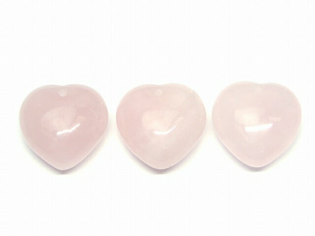 乐天商城 - 64865　　今月の半額 わけあり ローズクォーツ 紅水晶 25mm 1個売り ペンダントトップ 穴あり 送料無料有 天然石 パワーストーン