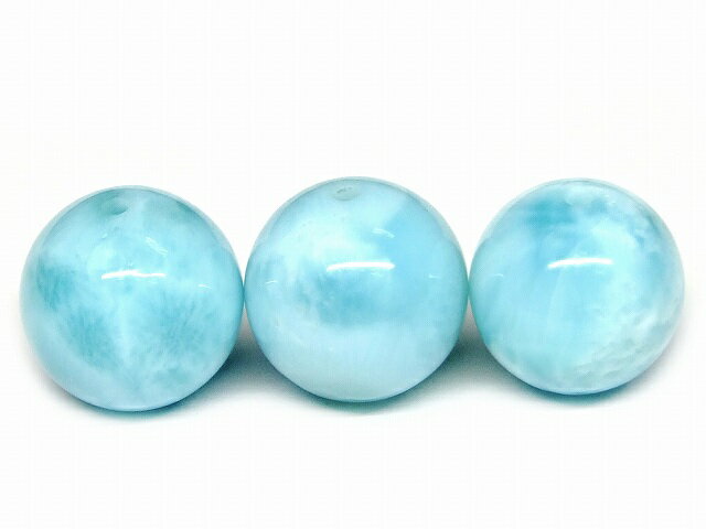 乐天商城 - g3-1001Y　　ラリマー 12mm 3A+ 1粒売り ドミニカ共和国産 鑑別済 本物保証 送料無料 天然石 パワーストーン