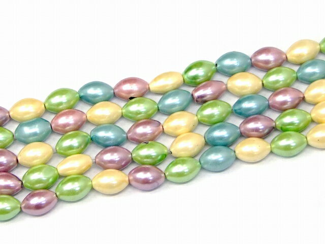 H3-17B　　工場処分品特価 今月半額以下 わけあり ヘマタイト ミックス 磁気有 12mm×8mm 1連39cm 通し針、解説書、1mゴム付き 送料無料有 イギリス産 天然石 パワーストーン