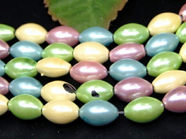 H3-17B　　工場処分品特価 今月半額以下 わけあり ヘマタイト ミックス 磁気有 12mm×8mm 1連39cm 通し針、解説書、1mゴム付き 送料無料有 イギリス産 天然石 パワーストーン