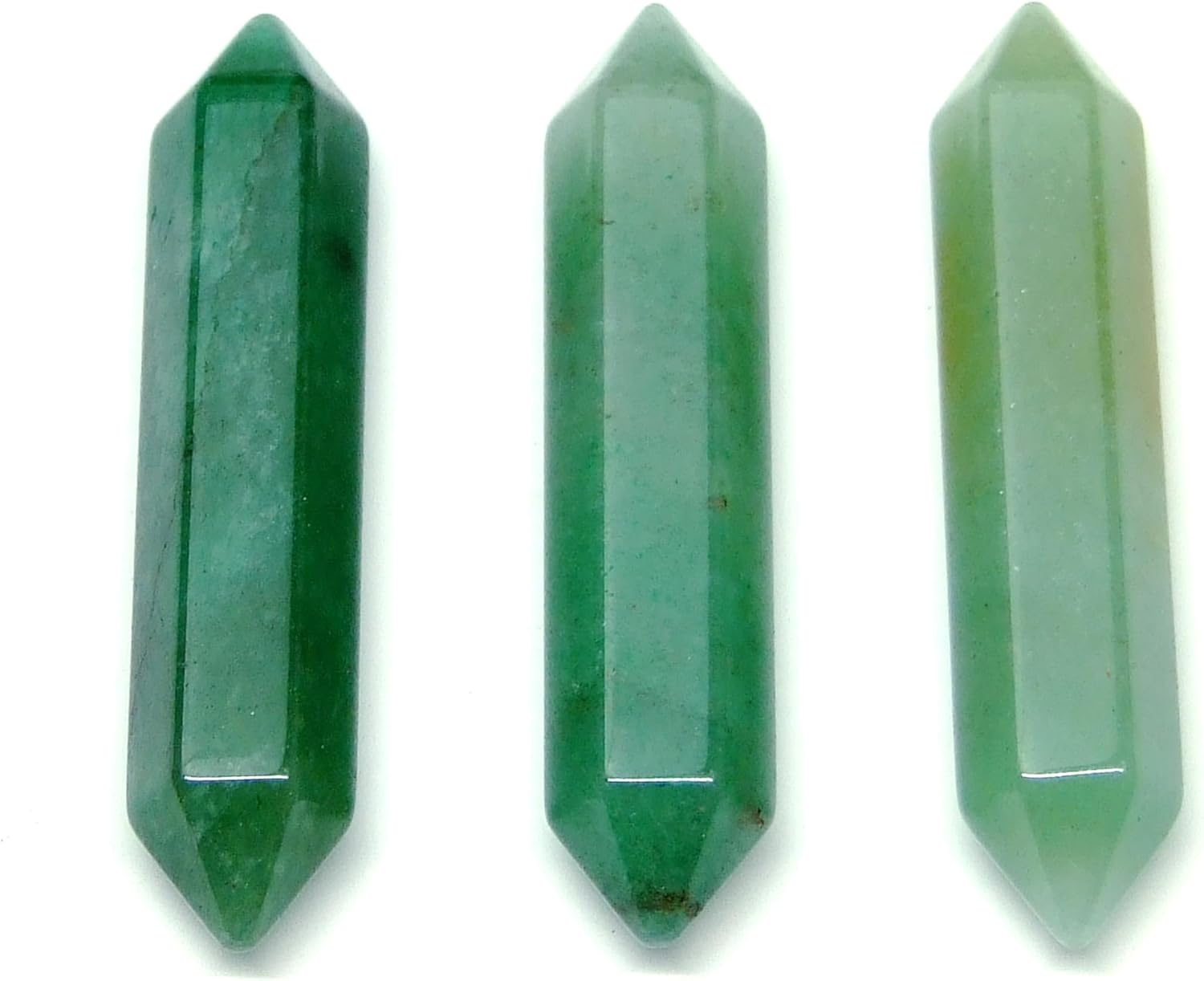 65197　　アベンチュリン 51mm×11mm 1個売り ダブルポイント 送料無料有 天然石 パワーストーン