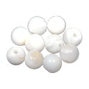 65458 今月の半額 わけあり 白マザーオブパール 4mm 10粒セット 送料無料有 オーストラリア産 天然石 パワーストーン